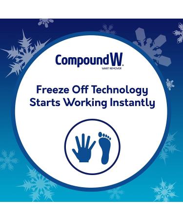 Compound W Freeze Off Wart Remover - 8 Applications & 14 One Step Pads - Buy Online on GoSupps.com