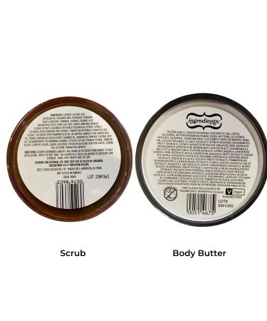Trader Joe's Pumpkin Body Scrub & Body Butter Set - 8 oz | Nourishing Skincare for All International Shipping Available - Buy Online on GoSupps.com