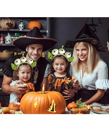 Three-Eyed Headband Alien Headband Three Eyed Alien Headband Cute Eyes Headbands Alien Ears Costume Funny Headwear for Cosplay Halloween Party Taking Photos Face Wash Makeup - Buy Online on GoSupps.com