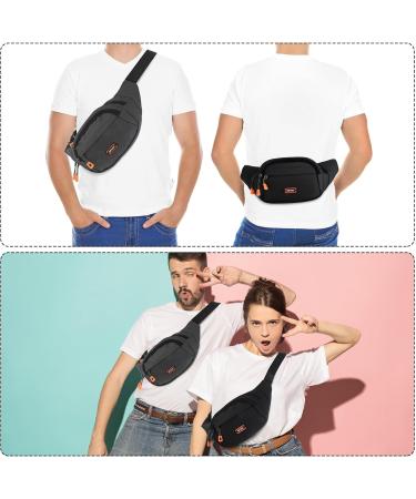 Jostift Adjustable Waterproof Hip Bag - 2-Piece Pocket for Men & Women | Ideal for Travel & Outdoor Sports - Buy Online on GoSupps.com