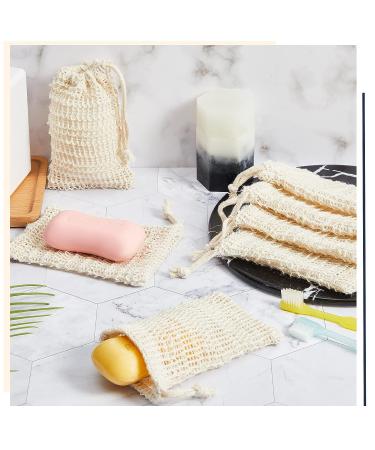 Cunhill Soap Saver Bag - Exfoliating Sisal Pouch for Bath and Shower (50 Pack) - Buy Online on GoSupps.com