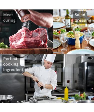 Himalayan Pink Salt Giant Spice Grinder refillable - 400g/14.1oz Easy to Use Pink Salt Food Grade- COARSE Fresh Himalayan Salt Contains Essential Rose Salt Minerals - Buy Online on GoSupps.com