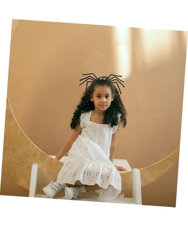 Didiseaon Spider Headdress Day of The Dead Headwear Spider Web Fascinator Spider Halloween Costume Makeup Headbands Prom Hair Accessories Hair Gems for Women Spider Cosplay Polyester Plush - Buy Online on GoSupps.com