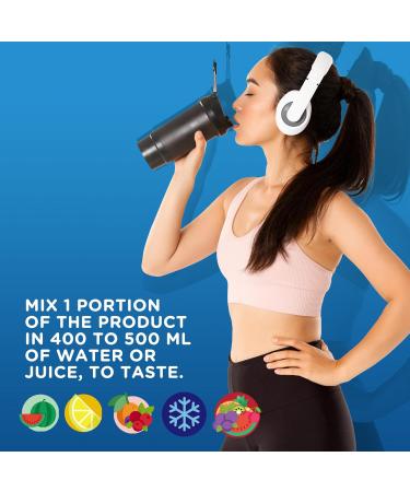 Nova Pharma Electrolytes Powder Amino Acids Supplement - Hydrates Builds Muscle Mass & Boosts Workout Performance Vegan Caffeine-Free Zero Sugar No Artificial Flavor/Color/Sweetener - 25 Servings Blue Freeze - Buy Online on GoSupps.com