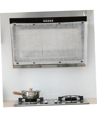 POPETPOP Range Hood Filter Paper Grease Filter Paper Air Filters 20x20x1 Hood Paper Paper Air Vent Filters Kitchen Hood Oil-Proof Stickers Non-Woven Fabric Sign Paper White - Buy Online on GoSupps.com