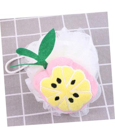 Buy Healeved 8pcs Fruit Shape Bath Flower Sponge - Mesh Pouf Bath Scrubber for Relaxing Showers | International Shipping Available - Buy Online on GoSupps.com