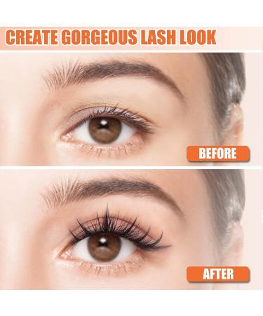 ETVITE DIY Eyelash Extensions 48 Clusters | 3D Effect C Curl | Wispy Spikes Plus Style | Reusable & Long Lasting | Natural Look Individual Lashes - 14mm - Buy Online on GoSupps.com