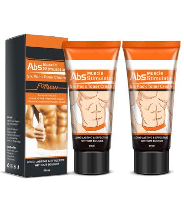 2 Pack Hot cream Abdominal Cream Anti Cellulite Cream Fat Burning Cream Effective Body Slimming Cream for Abdomen Arms and Thighs