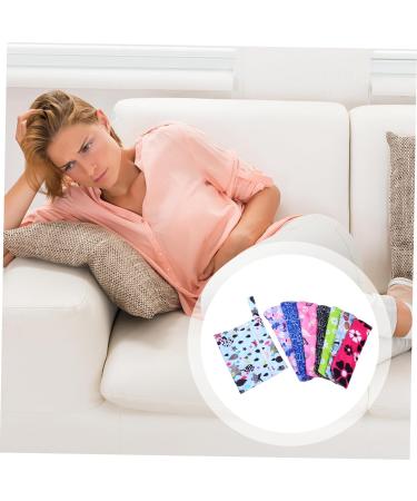 Washable Reusable Menstrual Pads Set - Bamboo & Carbon Fiber - 2 Sets of Aunt Towel Napkins - Cherish Pads for Women & Nursing Mothers - Eco-Friendly Period Pads - Buy Online on GoSupps.com