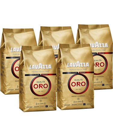 Lavazza 5x Lavazza Caf Grain Qualita Oro - 1kg