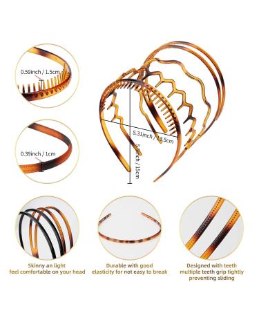 12-Piece Black Plastic Stirring Ligaments - Non-Slip DIY Hair Ripe Clips for Women & Girls - 5 Stylish Designs - Buy Online on GoSupps.com