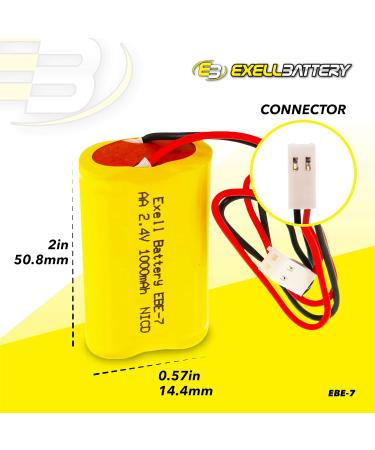 Buy Exell Emergency Lighting Battery for Atlight 100003A097 & Dual-lite 0120822-E | Reliable International Shipping - Buy Online on GoSupps.com