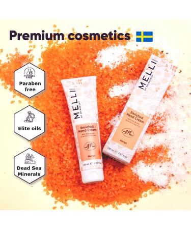 MELLI Hand Cream 150 ml - Mango | Intensive Moisture & Fresh Scent for Stressed Hands - Shop Internationally - Buy Online on GoSupps.com