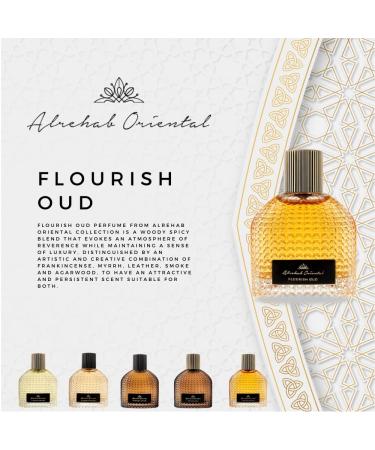 Flourish Oud - Parfum Spray - Unisex - by Al-Rehab Oriental - 75ml(2.53 Fl Oz) - Buy Online on GoSupps.com