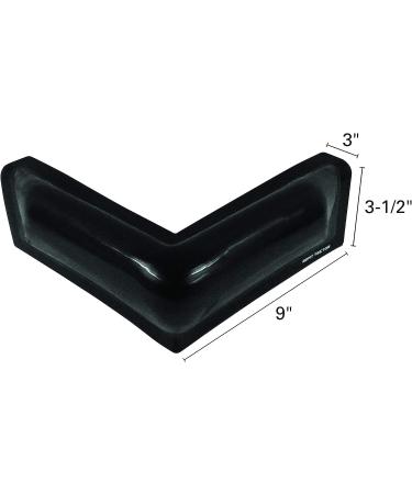 Extreme Max BoatTector Vinyl 90 Dock Corner Bumper - Black | 3006.7745 - Buy Online on GoSupps.com
