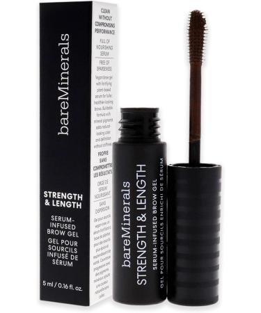  bareMinerals bareMinerals Strength and Length Serum-Infused Brow Gel - Coffee for Women 4.5 g Brow Gel - Buy Online on GoSupps.com
