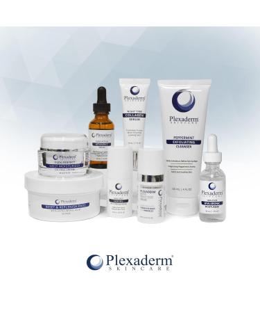 Plexaderm 30 mL Night Time Collagen Serum for Firmer Fuller more Youthful Looking Skin Anti-Aging Collagen & Peptide Serum Best Collagen Serum for Women & Men Paraben-Free Developed in the USA 1 Fl Oz (Pack of 1) - Buy Online on GoSupps.com