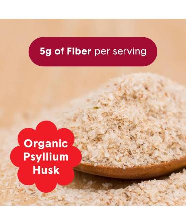 Bellway Super Fiber Powder + Fruit, Sugar Free Organic Psyllium Husk Powder Fiber Supplement for Regularity, Bloating Relief & Digestive Health, Plant-Based, Raspberry Lemon (50 Servings) - Buy Online on GoSupps.com