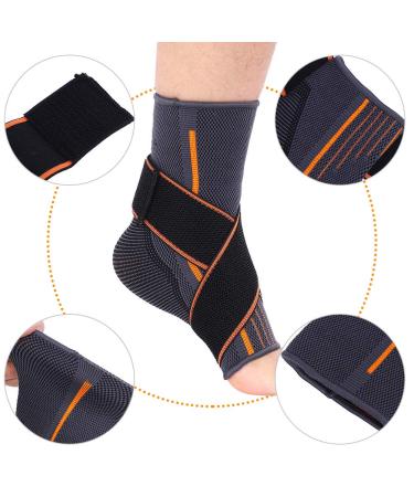 Ankle Support Brace for Women - Compression Breathable Foot Protection & Elasticated Strap for Running - One Size - Buy Online on GoSupps.com