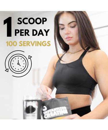 Instantized Creatine Monohydrate | 100 Servings | Boost Strength, Performance & Muscle Building | 1.1lb Pack - Buy Online on GoSupps.com