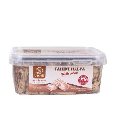 Mill Halva with Sesame Paste 500g | Vegan & Halal | Natural Protein Snack | Ideal for Breakfast & Energy Source - Buy Online on GoSupps.com