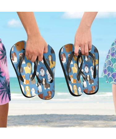 Mnsruu Flip-Flops for Puppies & Dogs Stylish Sandals for Pugs Dachshunds & More Perfect for Travel Spa & Home - XXL Size Available - Buy Online on GoSupps.com