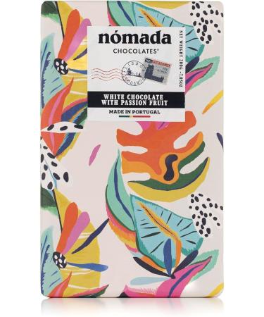 Quinta de Jugais White Chocolate Bar with Passion Fruit 200g Gluten-Free Chocolate Smooth and Creamy Texture Gourmet Product of Portuguese Origin