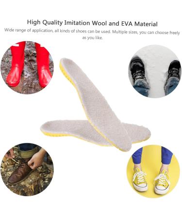 FRCOLOR Winter Warm Insoles - 3 Pairs Breathable Cushions for Shoes - Keep Warm Insole Inserts for Ultimate Comfort - Buy Online on GoSupps.com