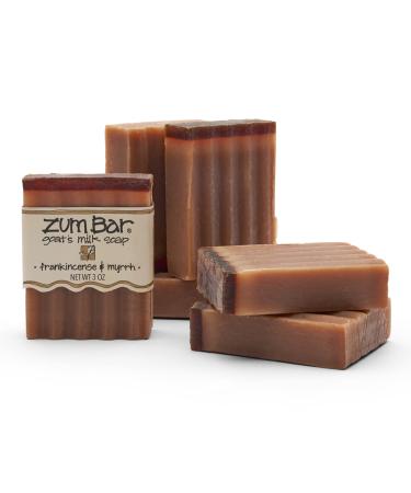 Indigo Wild Zum Bar Goat's Milk Soap - Frankincense and Myrrh - 3 oz (6 Pack) - Buy Online on GoSupps.com