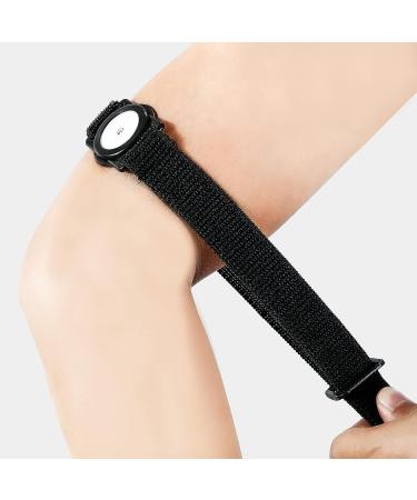 Freestyle Libre 1 & 2 Armband 14 Day Glucose Monitoring System Protector - Adjustable CGM Transmitter Cover for Diabetes Insulin Arm & Leg - Black - Buy Online on GoSupps.com