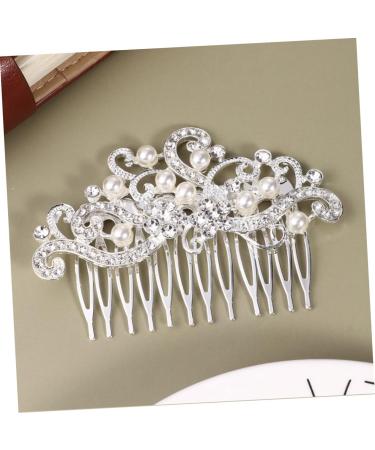 DOITOOL French Side Comb Small Womens Hair Accessories Bridesmaid Hair Comb Veils for Brides Wide Teeth Side Pins Goody Hair Clips for Women Bridal Hair Clip Metal Women's - Buy Online on GoSupps.com