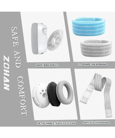 ZOHAN Baby Ear Defenders | Noise Cancelling Headphones for Boys 0-36 Months | Hearing Protection for Autism, Sleeping, Airplane, Fireworks | Adjustable Soft Headband | Newborn Baby Gifts | White - Buy Online on GoSupps.com