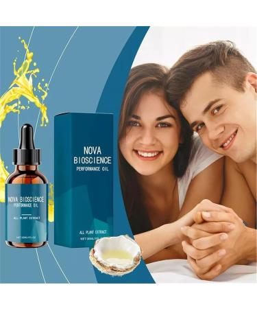 NOVA Bioscience Performance Oil for Men - Revitahepa Male Growth Nutrition Drops | Complex Men's Drops (1 pc) - Enhance Vitality & Performance - Buy Online on GoSupps.com