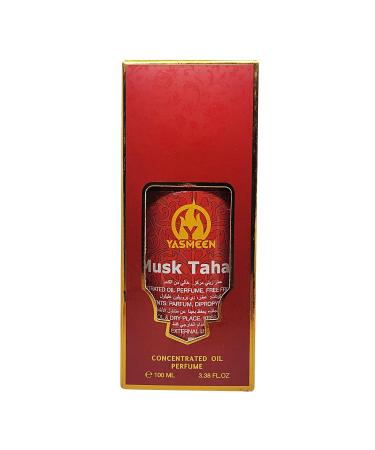 Yasmeen Musk al Tahara 100 ML | Oil Perfume Concentrated 100 ML (3.4 Oz) | Unisex for Men and Women | Blended Fragrance in Dubai UAE Musk Tahara 3.4 Fl Oz (Pack of 1) - Buy Online on GoSupps.com