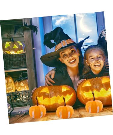 IMIKEYA Dove Cage Outdoor 20pcs Simulated Mini Pumpkin Simulation Pumpkin Halloween Pumpkin Decoration Simulation Small Pumpkin Wreath Fake Pumpkin Foam Propane Adaptor Yellow 2.2X3.4CM - Buy Online on GoSupps.com