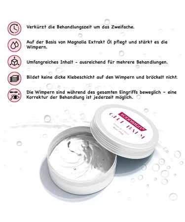 P-Beauty Cosmetic Accessories P-Beauty Eyelash and Eyebrow Laminating Glue strong hold without stiffness hypoallergenic and nourishing with vitamins B and E suitable for home use - Buy Online on GoSupps.com