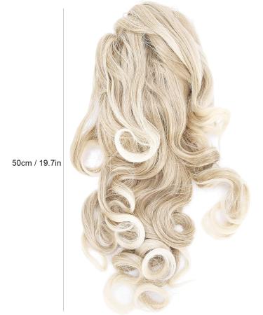 Long Curly Ponytail Wig Claw Clip Hair Extensions Wig for Parties Halloween Cosplay and Daiuly Wear Hairpiece Women Female Wavy Wig 50cm(2) - Buy Online on GoSupps.com
