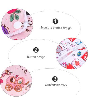 Lurrose Sanitary Napkins Set - Bamboo Washable Menstrual Pads | Eco-Friendly Incontinence Cloth - 1 Set - Buy Online on GoSupps.com