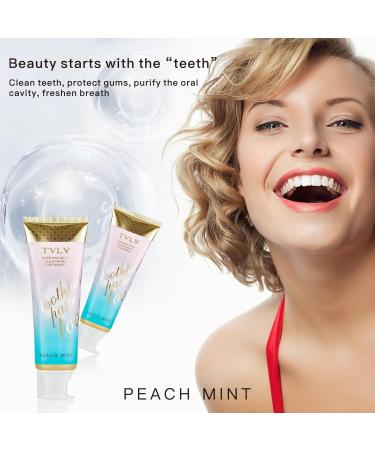 Complete Care Nicotinamide Whitening Toothpaste - Peach Mint Flavor for Whiter Teeth Fresh Breath & Oral Health - International Shipping Available - Buy Online on GoSupps.com