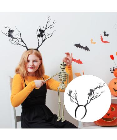 Healvian Antler Headband Tree Branches Headdress with Butterflies Women Headband Tree Branches Butterfly Headband Antler Tree Branches Headband Fairy Crown Wedding Christmas Halloween Costume Headband - Buy Online on GoSupps.com