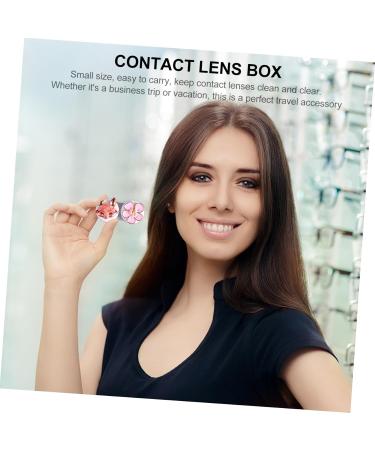 LALAFINA 3 Series Box Colored Lenses - Premium Syal Lens Container & Organizer Set | Local Mirror Housing & Foil | 3PCs (9.5x5.5cm) - Multi-functional Hastering Suite - Buy Online on GoSupps.com