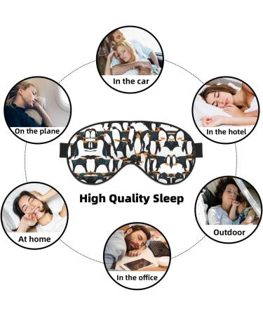 Shop Cute Penguin Ultra-Soft Light-Blocking Eye Mask for Comfortable Sleep International Shipping Available - Buy Online on GoSupps.com