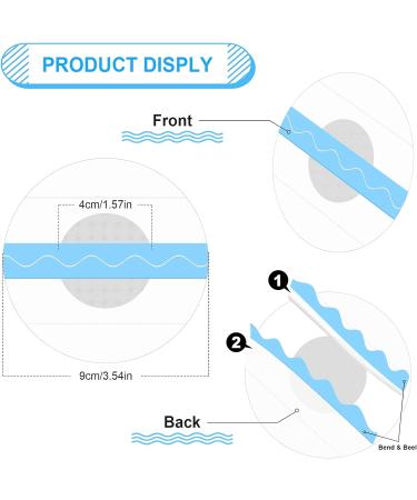 Freestyle Libre Sensor Covers 50 Pack Waterproof Libre Adhesive Patches Transparent CGM Patches Without Glue - Buy Online on GoSupps.com