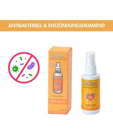  Dr. Bauer's Dr. Bauer's Golden Dream Mouth Spray - Citrus Fresh Lemon Orange - Alcohol Free Vegan & Mild - Freshens Breath & Mouth 50ml - Buy Online on GoSupps.com