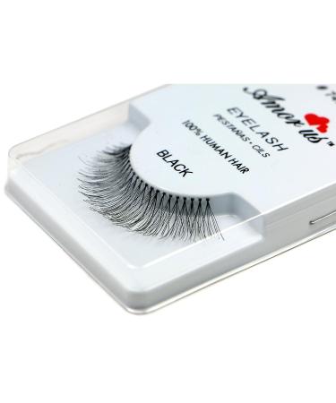 6 Pairs Amorus 100% Human Hair False Eyelashes 747M - Handcrafted in Indonesia - Buy Online on GoSupps.com