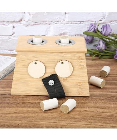 2-Hole Bamboo Moxa Box for Moxibustion | Moxa Burner Holder & Strips - Optimize Body Health Care - Buy Online on GoSupps.com