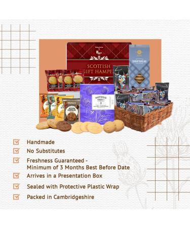 Hattie's Gifts Luxury Biscuits Gift Set - 22 Piece Assorted Shortbread and Individually Wrapped Biscuits - Ideal Luxury Gift Hamper - Buy Online on GoSupps.com