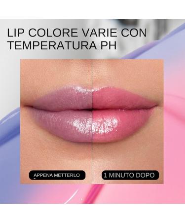  laxreheye pH-changing color lipstick color-changing lip balm | Pack of 2 temperature-sensitive waterproof lipsticks temperature-reactive daily care for - Buy Online on GoSupps.com