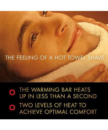 Gillette Heated Razor for Men Starter Shave Kit | 1 Handle, 2 Blade Refills, Charging Dock - Buy Online on GoSupps.com