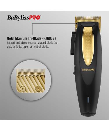 BaBylissPRO Cord/Cordless Lithium Ergonomic Clipper - Buy Online on GoSupps.com